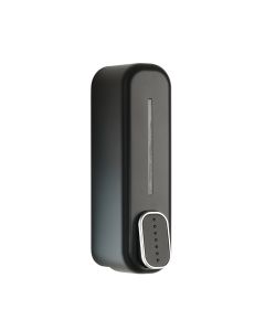 Dosificador de jabón IMEX serie Accesorios acabado negro mate