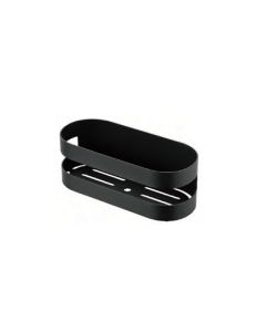 Jabonera de pared IMEX Nirmala acabado negro mate