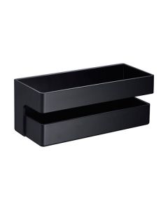 Jabonera de pared IMEX serie Accesorios acabado negro mate