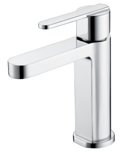 Grifo monomando de lavabo IMEX serie Roma acabado cromo