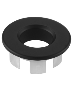 Embellecedor rebosadero lavabo IMEX acabado negro mate