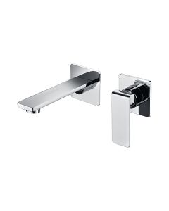 Monomando empotrado lavabo IMEX serie Fiyi acabado cromo