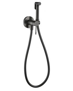 Grifo bidé empotrado IMEX Bless Palau black gun metal