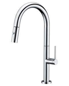 Grifo de cocina extraíble IMEX Samoa GCE017 Cromo