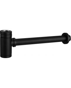 Sifón bote IMEX serie Sifones acabado negro mate visto redondo