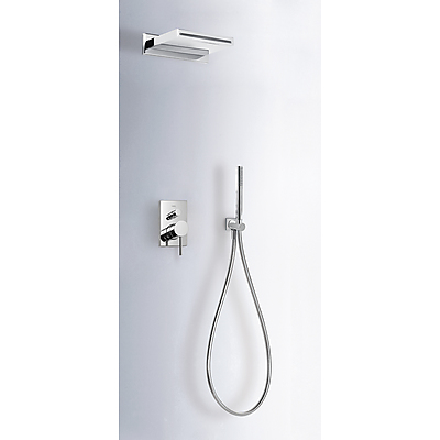 Kit de ducha monomando empotrado MAX - Tres 06218005