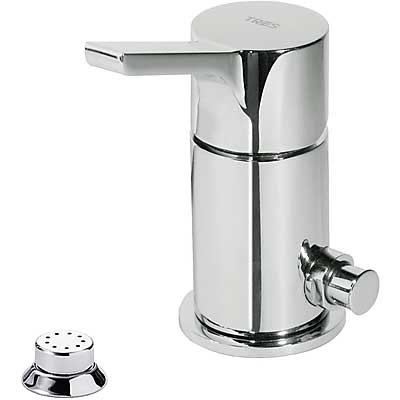 Grifo Monomando bidé con duchita  - Tres 08513001