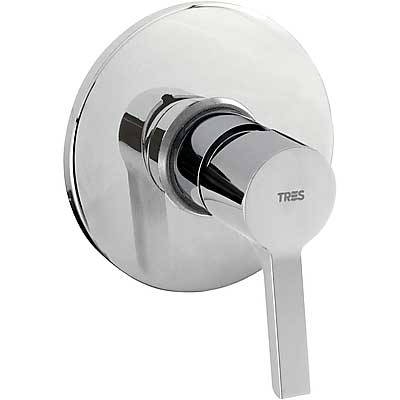 Grifo Monomando empotrar (1 vía) - Tres 08517712