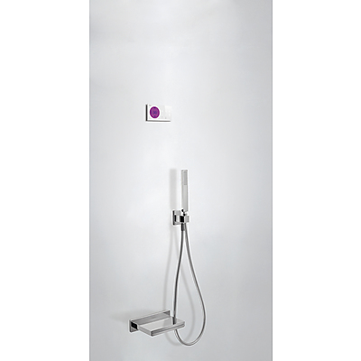 Kit electrónico de bañera termostático empotrado - Tres 09286553