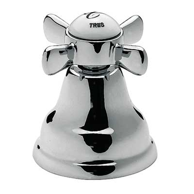 Grifo lateral batería lavabo  - Tres 124125F