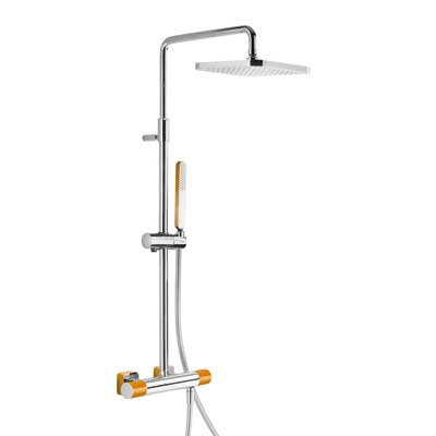 Conjunto ducha termostática  - Tres 20019501NA