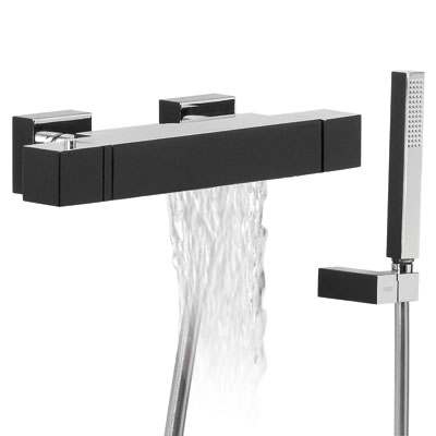 Bañera-ducha termostática con cascada.  - Tres 20217409NE