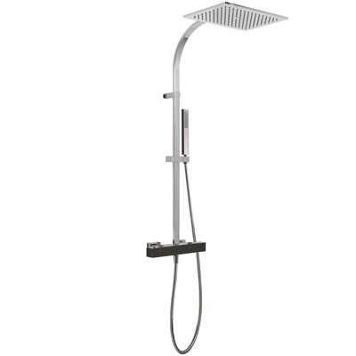 Conjunto ducha termostática - Tres 20219501NE