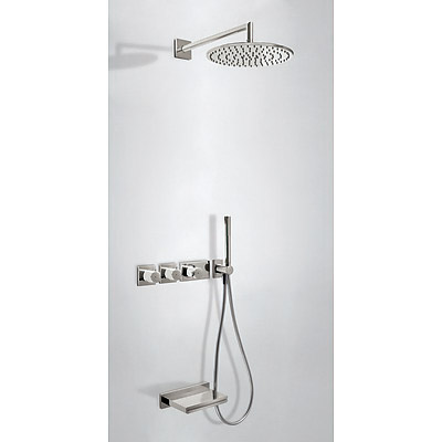 Kit de bañera termostático empotrado (3 vías).
 - Tres 20735308AC