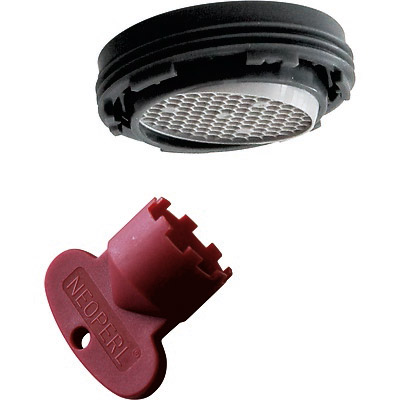 Aireador orientable + llave Macho 24/100  - Tres 29961006