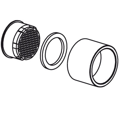 Casquillo + Aireador M.22 - Tres 916115030