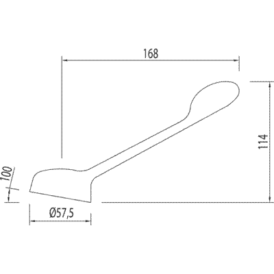 Palanca medical monomando - Tres 9134011